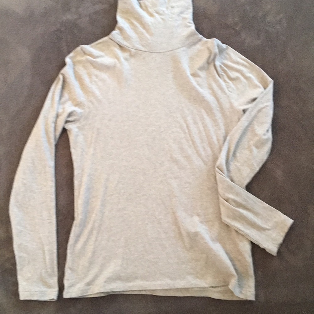 Tan turtle neck shirt